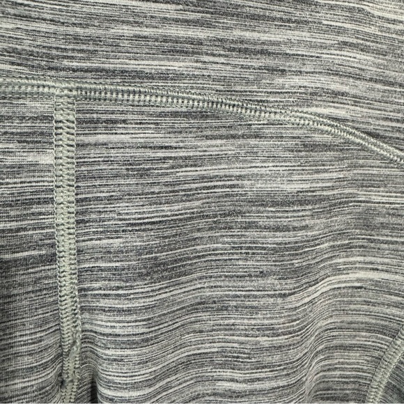 Lululemon sun runner crop space dye gray size 6 - Picture 3 of 7